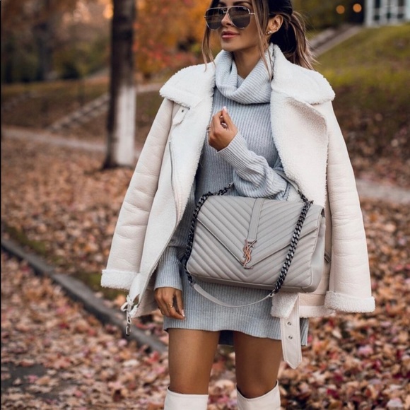 Zara Jackets & Blazers - Zara white aviatior jacket sz xlarge